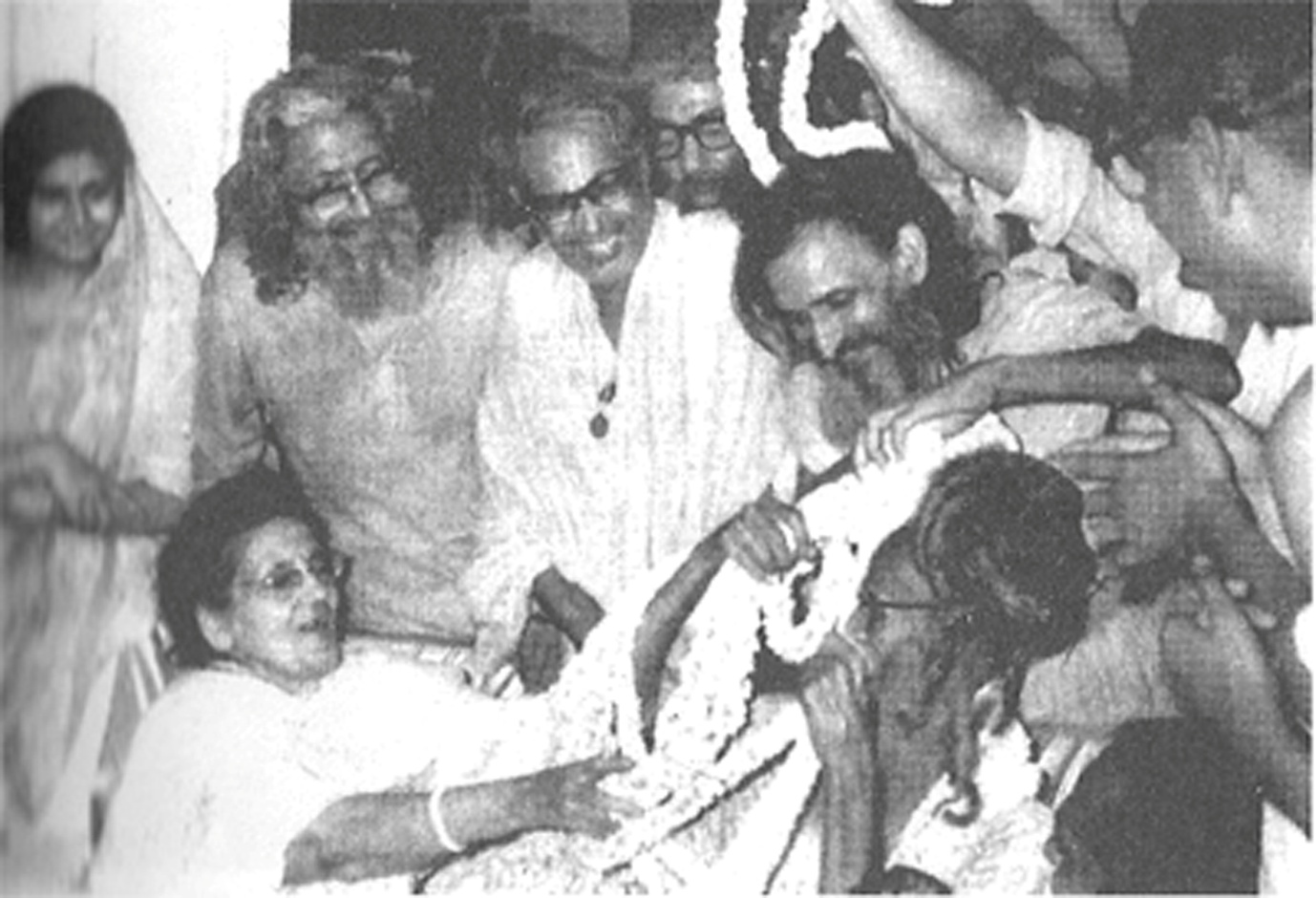 With Śrī Ānandamayee Mā